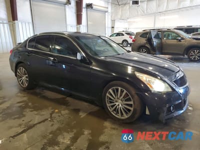Czwarte zdjęcie samochodu z boku: 2011 INFINITI G37 VIN:JN1CV6AR3BM354348 - miniatura