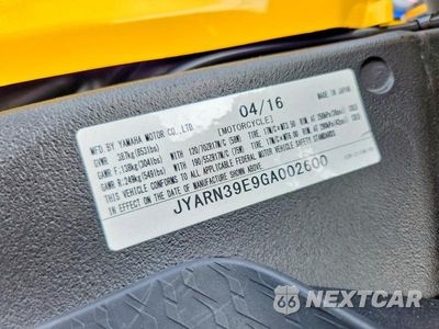 Zdjęcie 9 z 9 samochodu: 2016 YAMAHA YZFR1 VIN:JYARN39E9GA002600 - miniatura