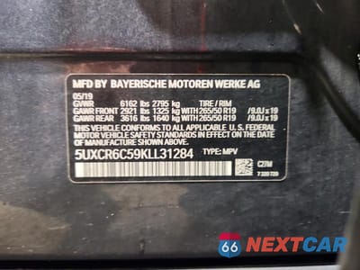 Zdjęcie 13 z 13 samochodu: 2019 BMW X5 XDRIVE40I VIN:5UXCR6C59KLL31284 - miniatura
