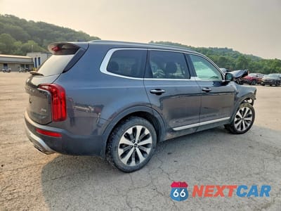 Trzecie zdjęcie samochodu z tyłu: 2020 KIA TELLURIDE S VIN:5XYP6DHC1LG064646 - miniatura