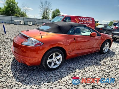 Trzecie zdjęcie samochodu z tyłu: 2009 MITSUBISHI ECLIPSE SPYDER GS VIN:4A3AL25F29E039948 - miniatura