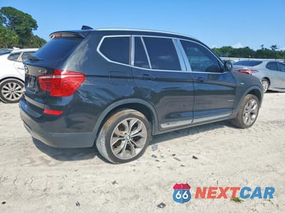 Trzecie zdjęcie samochodu z tyłu: 2016 BMW X3 XDRIVE28I VIN:5UXWX9C52G0D89883 - miniatura