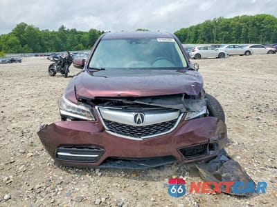 Piąte zdjęcie samochodu w środku: 2015 ACURA MDX TECHNOLOGY VIN:5FRYD3H43FB005136 - miniatura