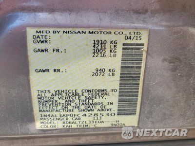 Zdjęcie 13 z 13 samochodu: 2015 NISSAN ALTIMA 2.5 SL VIN:1N4AL3AP0FC428530 - miniatura