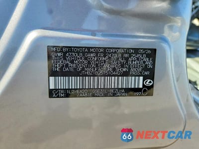 Zdjęcie 12 z 12 samochodu: 2026 LEXUS IS 350 F SPORT DESIGN VIN:JTHBZ1B25T5104427 - miniatura