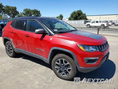 Czwarte zdjęcie samochodu z boku: 2019 JEEP COMPASS TRAILHAWK VIN:3C4NJDDB0KT639037 - miniatura