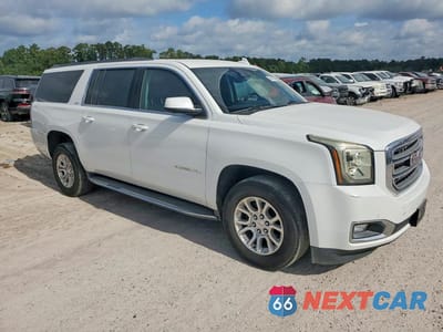 Czwarte zdjęcie samochodu z boku: 2018 GMC YUKON XL C1500 SLT VIN:1GKS1GKC5JR330451 - miniatura