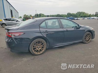 Trzecie zdjęcie samochodu z tyłu: 2023 TOYOTA CAMRY SE NIGHTSHADE VIN:4T1G11BK5PU101811 - miniatura