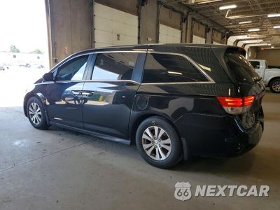 Drugie zdjęcie samochodu z przodu: 2015 HONDA ODYSSEY EXL VIN:5FNRL5H61FB004850 - miniatura