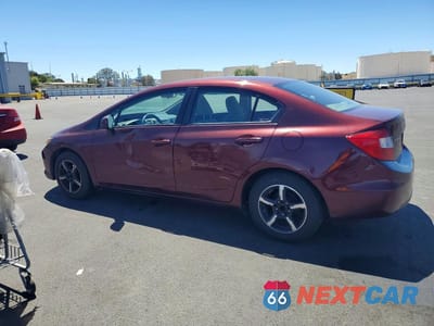 Drugie zdjęcie samochodu z przodu: 2012 HONDA CIVIC LX VIN:19XFB2F5XCE364862 - miniatura
