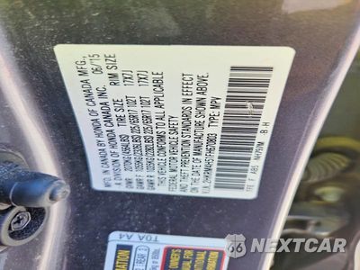 Zdjęcie 13 z 13 samochodu: 2015 HONDA CR-V EX VIN:2HKRM4H51FH670803 - miniatura