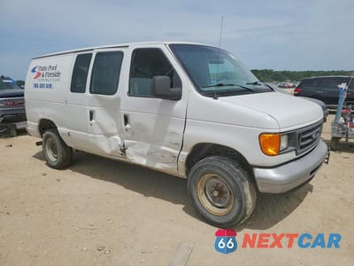 Czwarte zdjęcie samochodu z boku: 2006 FORD ECONOLINE E350 SUPER DUTY VAN VIN:1FTSE34L06DB23461 - miniatura