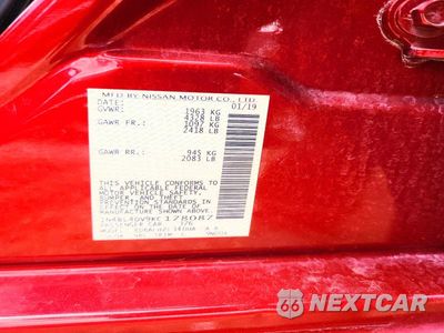 Zdjęcie 13 z 13 samochodu: 2019 NISSAN ALTIMA SV VIN:1N4BL4DV9KC178087 - miniatura
