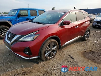 2021 NISSAN MURANO PLATINUM 5N1AZ2DS0MC145914 - główne zdjęcie licytacji z USA - miniatura