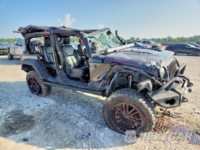 Czwarte zdjęcie samochodu z boku: 2016 JEEP WRANGLER UNLIMITED RUBICON VIN:1C4BJWFG5GL275868 - miniatura