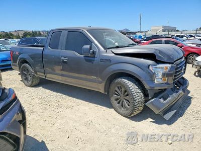 Czwarte zdjęcie samochodu z boku: 2017 FORD F150 SUPER CAB VIN:1FTEX1CP9HKD73232 - miniatura