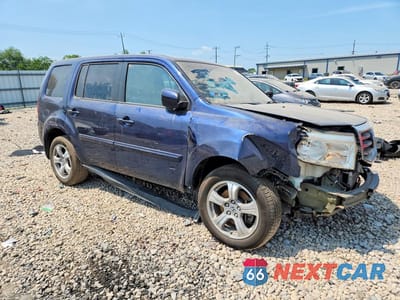 Czwarte zdjęcie samochodu z boku: 2014 HONDA PILOT EXL VIN:5FNYF4H57EB042246 - miniatura