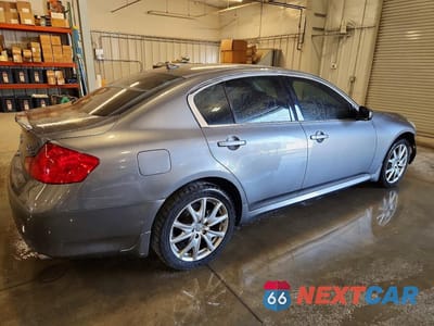 Trzecie zdjęcie samochodu z tyłu: 2012 INFINITI G37 VIN:JN1CV6AR6CM678203 - miniatura
