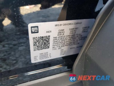 Zdjęcie 13 z 13 samochodu: 2026 CHEVROLET TRAX 1RS VIN:KL77LGEP8TC175116 - miniatura