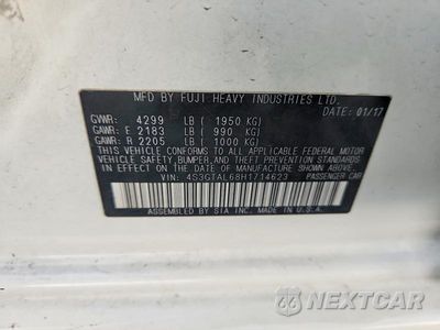 Zdjęcie 12 z 12 samochodu: 2017 SUBARU IMPREZA SPORT VIN:4S3GTAL68H1714623 - miniatura