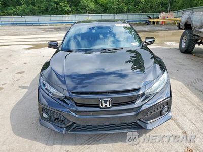 Piąte zdjęcie samochodu w środku: 2018 HONDA CIVIC SPORT TOURING VIN:SHHFK7H98JU407937 - miniatura