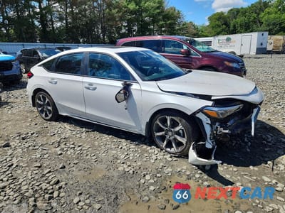 Czwarte zdjęcie samochodu z boku: 2025 HONDA CIVIC SPORT TOURING VIN:19XFL4H95SE004129 - miniatura