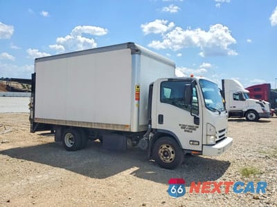 Czwarte zdjęcie samochodu z boku: 2016 ISUZU NPR BOX TRUCK VIN:JALB4W171G7F01221 - miniatura