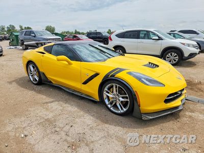 Czwarte zdjęcie samochodu z boku: 2015 CHEVROLET CORVETTE STINGRAY 1LT VIN:1G1YB2D76F5101550 - miniatura