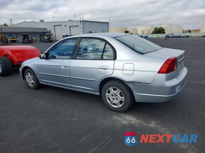 Drugie zdjęcie samochodu z przodu: 2002 HONDA CIVIC LX VIN:2HGES16502H607184 - miniatura