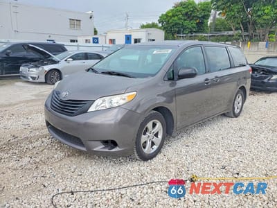 2012 TOYOTA SIENNA BASE 7-PASSENGER 5TDZK3DC9CS181821 - główne zdjęcie licytacji z USA - miniatura