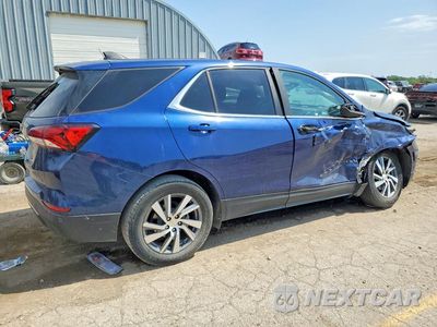 Trzecie zdjęcie samochodu z tyłu: 2022 CHEVROLET EQUINOX LT VIN:3GNAXKEV0NL225326 - miniatura