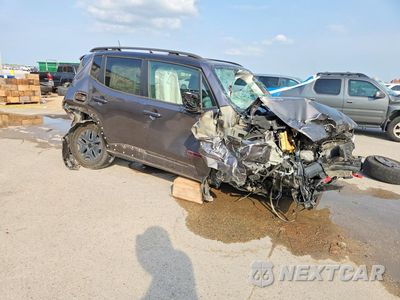 Czwarte zdjęcie samochodu z boku: 2018 JEEP RENEGADE TRAILHAWK VIN:ZACCJBCB0JPH08585 - miniatura