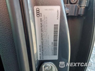 Zdjęcie 12 z 12 samochodu: 2015 AUDI A3 PREMIUM VIN:WAUACGFF7F1012386 - miniatura