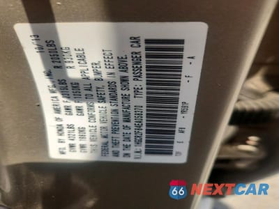 Zdjęcie 12 z 12 samochodu: 2014 HONDA ACCORD EXL VIN:1HGCR2F84EA058370 - miniatura