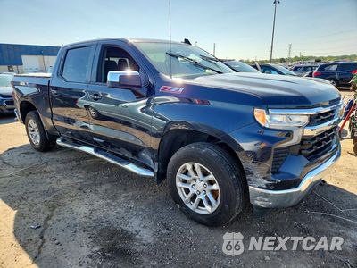 Czwarte zdjęcie samochodu z boku: 2024 CHEVROLET SILVERADO K1500 LT VIN:1GCUDDED0RZ146884 - miniatura