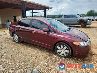 Czwarte zdjęcie samochodu z boku: 2008 HONDA CIVIC LX VIN:1HGFA16598L098327 - miniatura