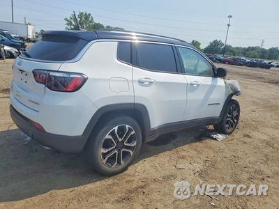 Trzecie zdjęcie samochodu z tyłu: 2022 JEEP COMPASS LIMITED VIN:3C4NJDCB3NT160763 - miniatura