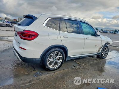 Trzecie zdjęcie samochodu z tyłu: 2020 BMW X3 XDRIVE30I VIN:5UXTY5C09L9C41281 - miniatura