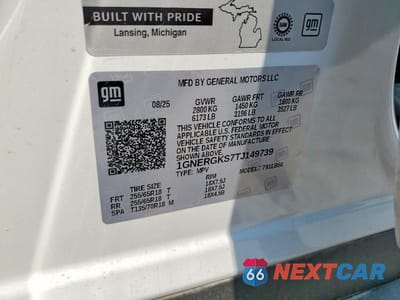Zdjęcie 14 z 14 samochodu: 2026 CHEVROLET TRAVERSE LT VIN:1GNERGKS7TJ149739 - miniatura