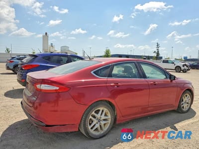 Trzecie zdjęcie samochodu z tyłu: 2014 FORD FUSION SE VIN:3FA6P0HD1ER156607 - miniatura