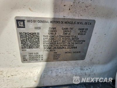 Zdjęcie 13 z 13 samochodu: 2019 CHEVROLET TRAX LS VIN:3GNCJKSB2KL332944 - miniatura