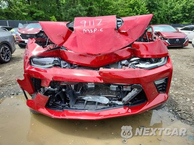 Piąte zdjęcie samochodu w środku: 2018 CHEVROLET CAMARO SS VIN:1G1FH1R71J0109117 - miniatura