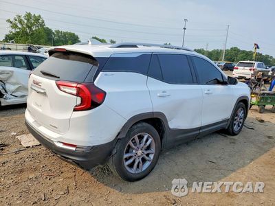 Trzecie zdjęcie samochodu z tyłu: 2023 GMC TERRAIN SLT VIN:3GKALVEG6PL196798 - miniatura