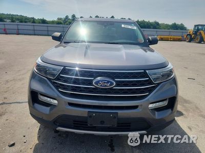 Piąte zdjęcie samochodu w środku: 2021 FORD EXPLORER XLT VIN:1FMSK8DH0MGB09813 - miniatura