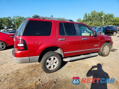 Trzecie zdjęcie samochodu z tyłu: 2006 FORD EXPLORER XLS VIN:1FMEU72E46UA65054 - miniatura