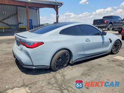 Trzecie zdjęcie samochodu z tyłu: 2023 BMW M4 COMPETITION VIN:WBS43AZ05PCL25861 - miniatura