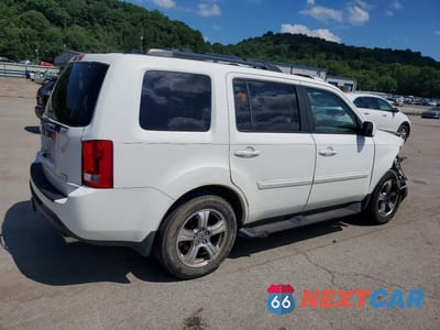 Trzecie zdjęcie samochodu z tyłu: 2013 HONDA PILOT EXLN VIN:5FNYF4H71DB038306 - miniatura