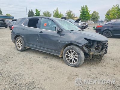 Czwarte zdjęcie samochodu z boku: 2019 CHEVROLET EQUINOX LT VIN:3GNAXKEV5KS505521 - miniatura