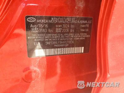 Zdjęcie 12 z 12 samochodu: 2017 HYUNDAI ELANTRA SE VIN:5NPD84LF9HH121836 - miniatura