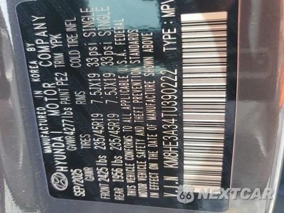 Zdjęcie 13 z 13 samochodu: 2026 HYUNDAI KONA LIMITED VIN:KM8HE3A34TU390222 - miniatura